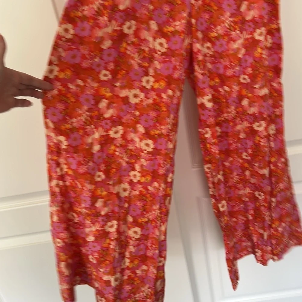 Free People Amy Floral Jumpsuit